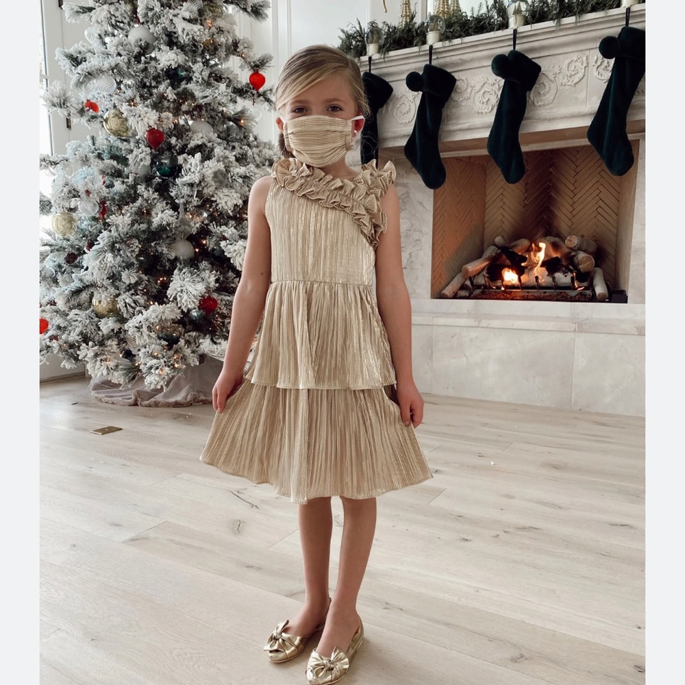 Rachel Zoe x Janie and Jack Gold Dress